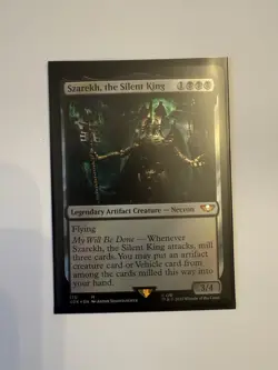 MTG Warhammer 40,000 Necron Dynasties, Commander Deck + Sleeved + Deck Box - Image 3