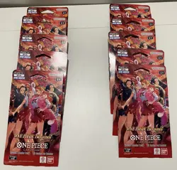 One Piece Trading Card Game TCG EB03 Heroines Sleeved Booster Packs Lot of 10 - Image 1