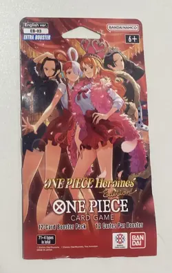 One Piece Trading Card Game TCG EB03 Heroines Sleeved Booster Packs Lot of 10 - Image 2