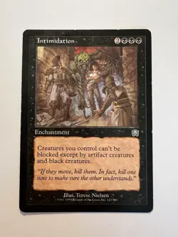 Intimidation - MTG Mercadian Masques - LP - Image 1