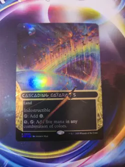 MTG Cascading Cataracts, #0005, Foil, NM - Image 1