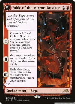 Fable of the Mirror-Breaker [NEO - 141] - NM [Normal] TCG MTG - Image 1