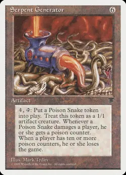 MTG - Serpent Generator - Chronicles - X1 - (NM) - - Image 1