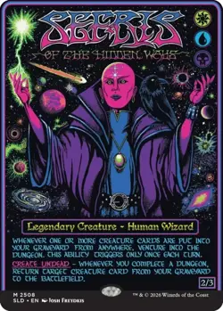 On Hand: NON-FOIL D&D Black Lights & Dark Dungeons: Secret Lair Drop - Image 4