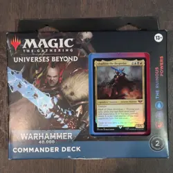 Magic: The Gathering Warhammer 40K Commander Deck The Ruinous Powers Foil-Etche… - Image 1