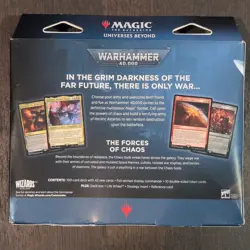Magic: The Gathering Warhammer 40K Commander Deck The Ruinous Powers Foil-Etche… - Image 2