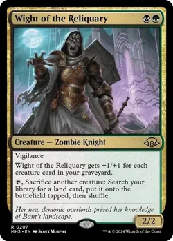 Wight of the Reliquary MTG NM Modern Horizons 3 Regular NON-FOIL - Image 1