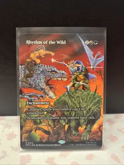 Rhythm of the Wild (Borderless) Teenage Mutant Ninja Turtles Source Material NM - Image 1