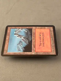 MOUNTAIN MTG Alpha 293 (B) Moderately Played VG—Vintage Magic the Gathering - Image 5