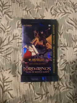 Lord of the Rings Special Edition Collector Booster Pack MTG Factory Sealed - Image 1