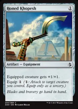 Honed Khopesh - Foil - Amonkhet #230/269 MTG Magic The Gathering - Image 1