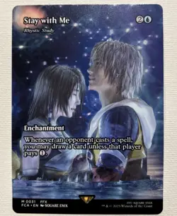Stay with Me - Rhystic Study (Showcase) Final Fantasy: Through the Ages Regular - Image 1