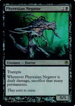 Phyrexian Negator - Foil - MtG Duel Decks Phyrexia v Coalition - M001 NM 2010 - Image 1