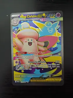 Pokemon TCG Perfect Order Mega Clefable EX Full Art Ultra Rare 103/088 - Image 1