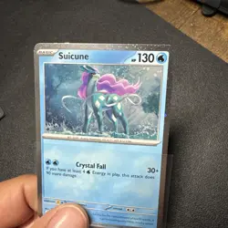 FART SWIRL 🌀Suicune 026/094 Phantasmal Flames Cosmos Holo Pokemon Card 🔥🔥🔥 - Image 2