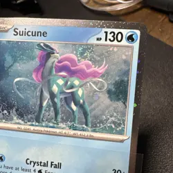 FART SWIRL 🌀Suicune 026/094 Phantasmal Flames Cosmos Holo Pokemon Card 🔥🔥🔥 - Image 3