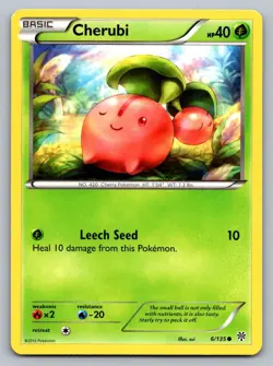 Pokemon TCG Plasma Storm Cherubi #6 - Image 1