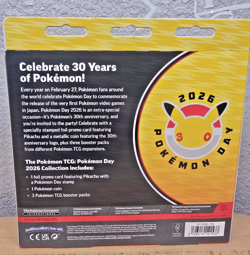 Pokemon TCG: 2026 Pokemon Day Collection Factory Sealed - Image 3