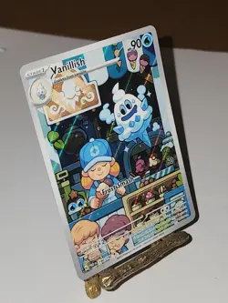 Vanillish 190/182 Illustration Rare Paradox Rift Pokemon TCG NM Condition card - Image 2