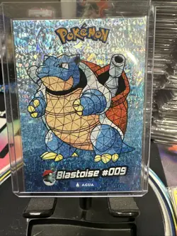 Blastoise #9 - Cracked Ice Holo - Crystal Collection 2024 - Pokemon Card - Image 1