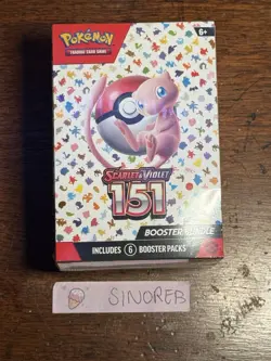 Pokemon Scarlet & Violet 151 Booster Bundle Box Special Edition Sealed - Image 1
