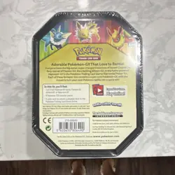 Pokemon TCG: Elemental Power Tin Flareon GX Sealed Box - Image 3