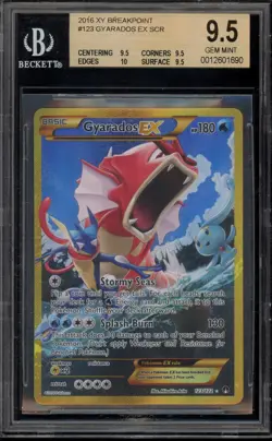 Pokemon Gyarados EX XY Breakpoint Secret Rare #123 BGS 9.5 - Image 1