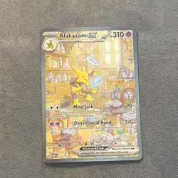 Pokemon Alakazam EX 201/165 Scarlet & Violet 151 Near mint - Image 1