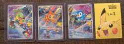 Piplup, Chimchar, Turtwig. Pokemon 2026 First Partners, Series 1 Promos - Image 1
