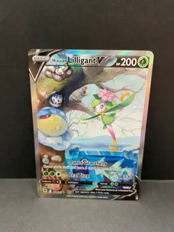 Hisuian Lilligant V 163/189 Pokemon Astral Radiance Alternate Full Art Holo NM- - Image 1