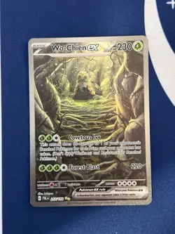 NM Pokemon Wo-Chien ex 257/193 SIR Pokemon Paldea Evolved - Image 1