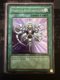 Yu-Gi-Oh! Monster Reincarnation RDS-EN045 Ultimate Rare 1st Edition - Image 1