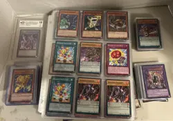 Huge Lot of Yugioh Cards Multi Year Graded Foil - Image 1