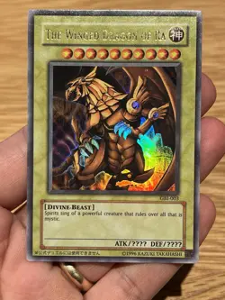 Yu-Gi-Oh! The Winged Dragon of Ra GBI-003 Mint! Ultra Rare - Image 1