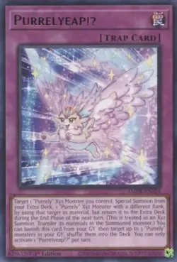 Purrelyeap!U - AMDE-EN024 - Rare - 1st Edition - Lightly Played - Amazing Defend - Image 1