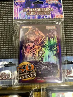 Yu-Gi-Oh! Deck Protector Sleeves - I:P MASQUERENA - ALBAZ (150 Sleeves) - New - Image 2