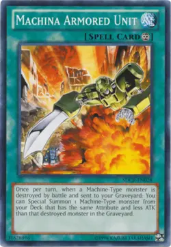 Machina Armored Unit - SDCR-EN028 - Common - Unlimited Edition - Near Mint - Cyb - Image 1