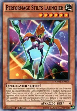 Performage Stilts Launcher - CORE-EN019 - Common - 1st Edition - Lightly Played - Image 1