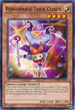 Performage Trick Clown - CORE-EN018 - Common - Unlimited Edition - Lightly Playe - Image 1