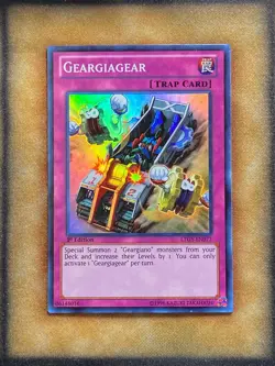 Yugioh Geargiagear LTGY-EN077 Super Rare 1st Ed NM - Image 1