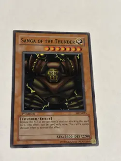 Yugioh - Sanga of the Thunder MRD-025 1st Edition - Metal Raiders - Image 1