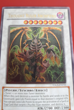 Yu-Gi-Oh! Thought Ruler Archfiend (TDGS-EN044) ULTIMATE RARE [STAR MISALIGNED] - Image 4
