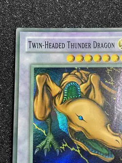 Yu-Gi-Oh! Twin Headed Thunder Dragon MRD-120 Unlimited Faded - Image 3