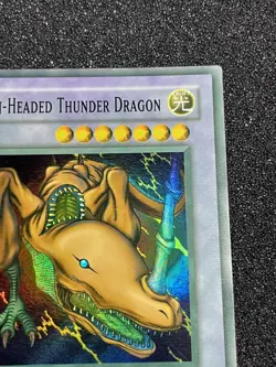 Yu-Gi-Oh! Twin Headed Thunder Dragon MRD-120 Unlimited Faded - Image 4