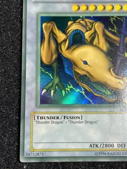 Yu-Gi-Oh! Twin Headed Thunder Dragon MRD-120 Unlimited Faded - Image 5