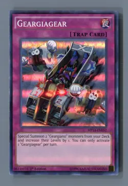 Geargiagear MP14-EN052 Super Rare 2014 Mega-Tins Mega Pack Yu-Gi-Oh LP - Image 1