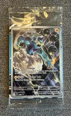 Thundurus - SVP 209 TCG Pokemon Center PROMO BLACK BOLT ETB Card Sealed - Image 1