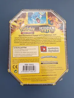 Pokemon TCG Hidden Fates Tin CHARIZARD New Factory Sealed 1st PRINT Full Wrap - Image 2