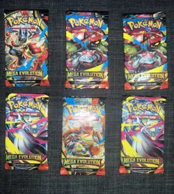 Pokemon Booster Packs(lot 12) Mega Evolution,surging sparks,journey,destined - Image 2