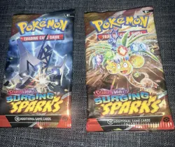 Pokemon Booster Packs(lot 12) Mega Evolution,surging sparks,journey,destined - Image 3